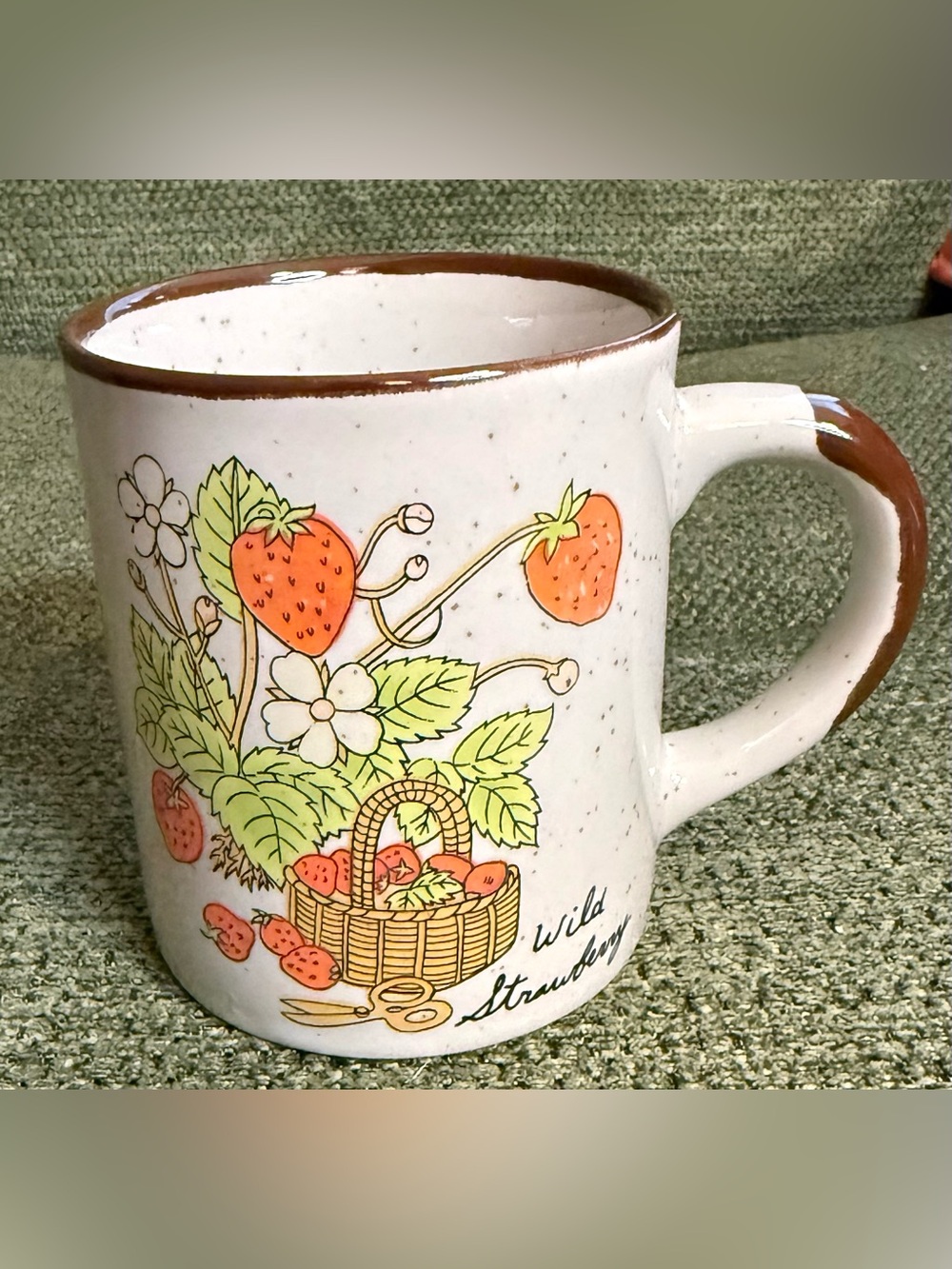 Wild Strawberry Ceramic Mug